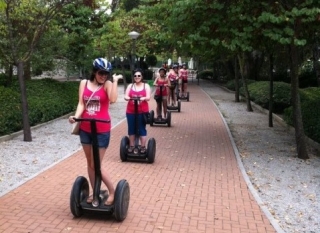 Despedida de soltera en Segway